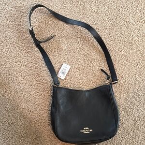 Coach Midnight Black Shoulder Bag